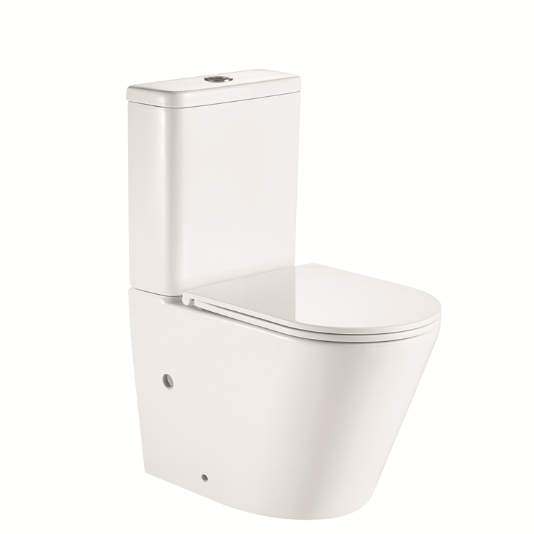 Two Piece Skirted Toilet